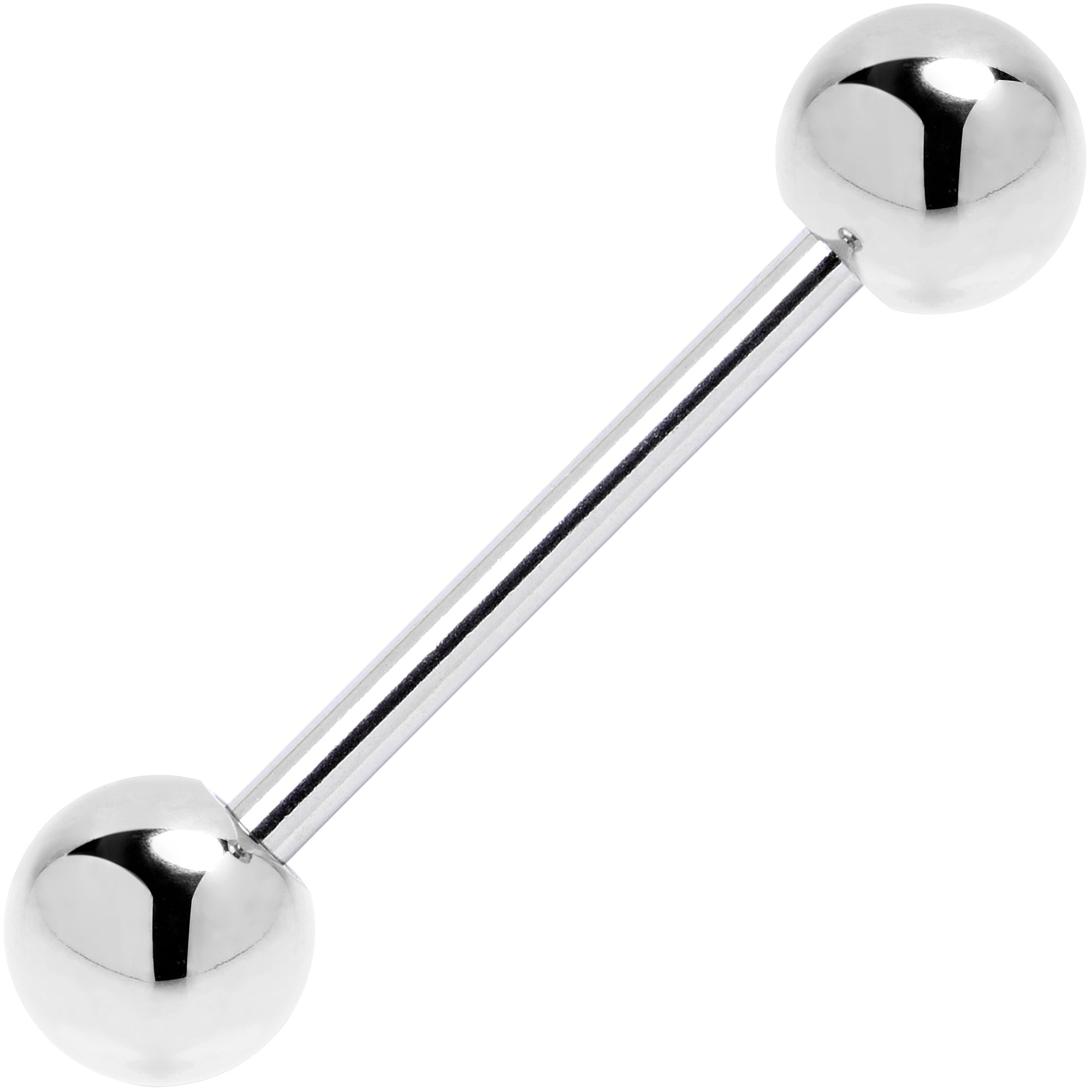 Anillo para la lengua de barra de acero inoxidable 14G 5/8 6mm
