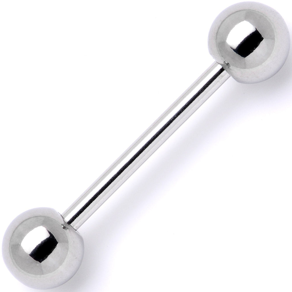 Anillo para la lengua de barra de acero inoxidable 14G 5/8 6mm