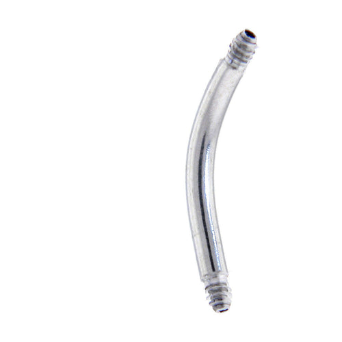 Barra curvada de repuesto de acero inoxidable 316L, calibre 14, 7/16