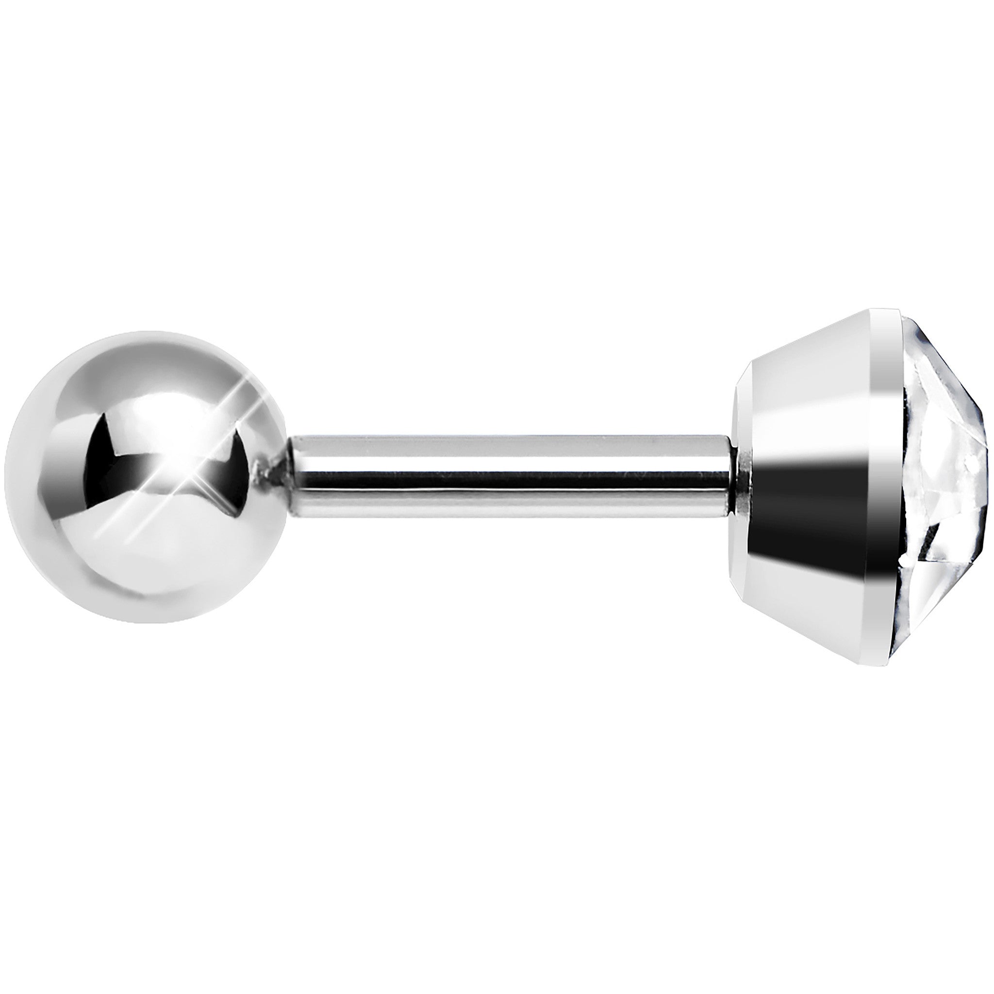 Crystalline Gem Basic Brilliance Cartilage Earring