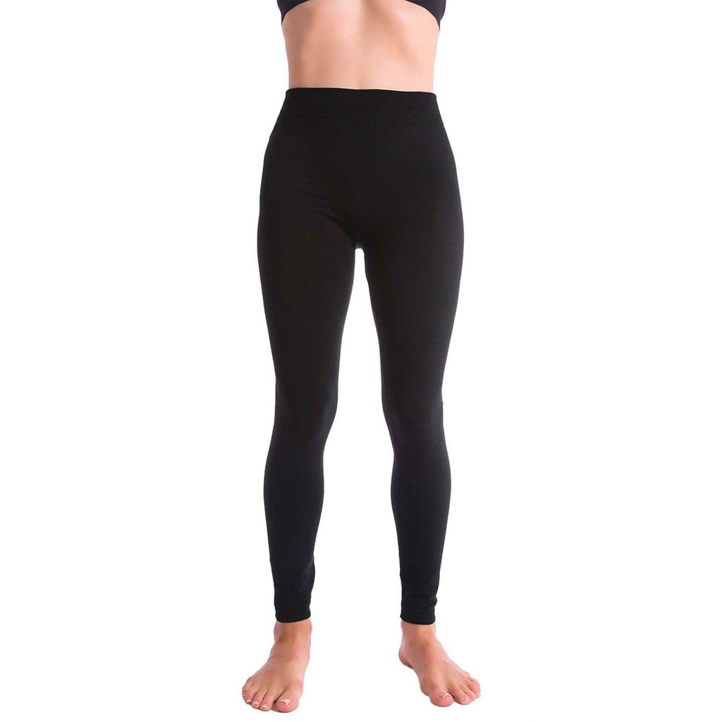 Paquete de 5: Leggings forrados de felpa de primera calidad para mujer
