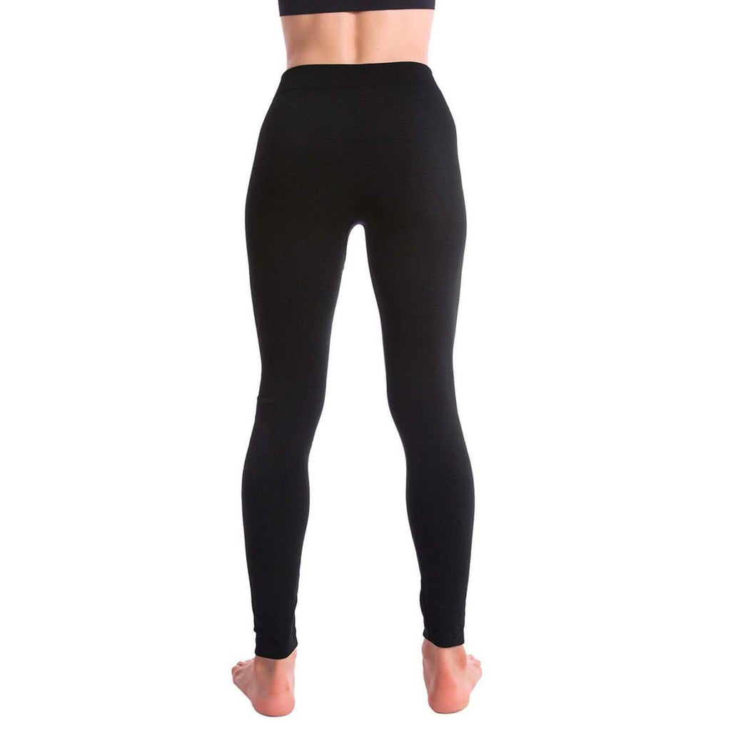 Paquete de 5: Leggings forrados de felpa de primera calidad para mujer