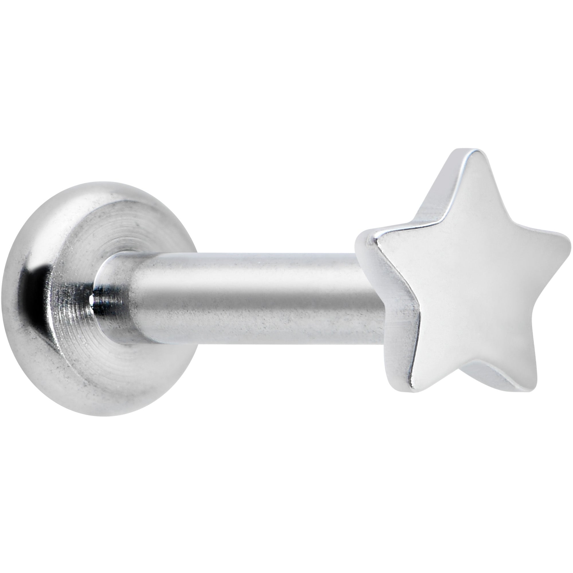 16G 1/4 G23 Titanium Super Star Internal Thread Labret Monroe Tragus