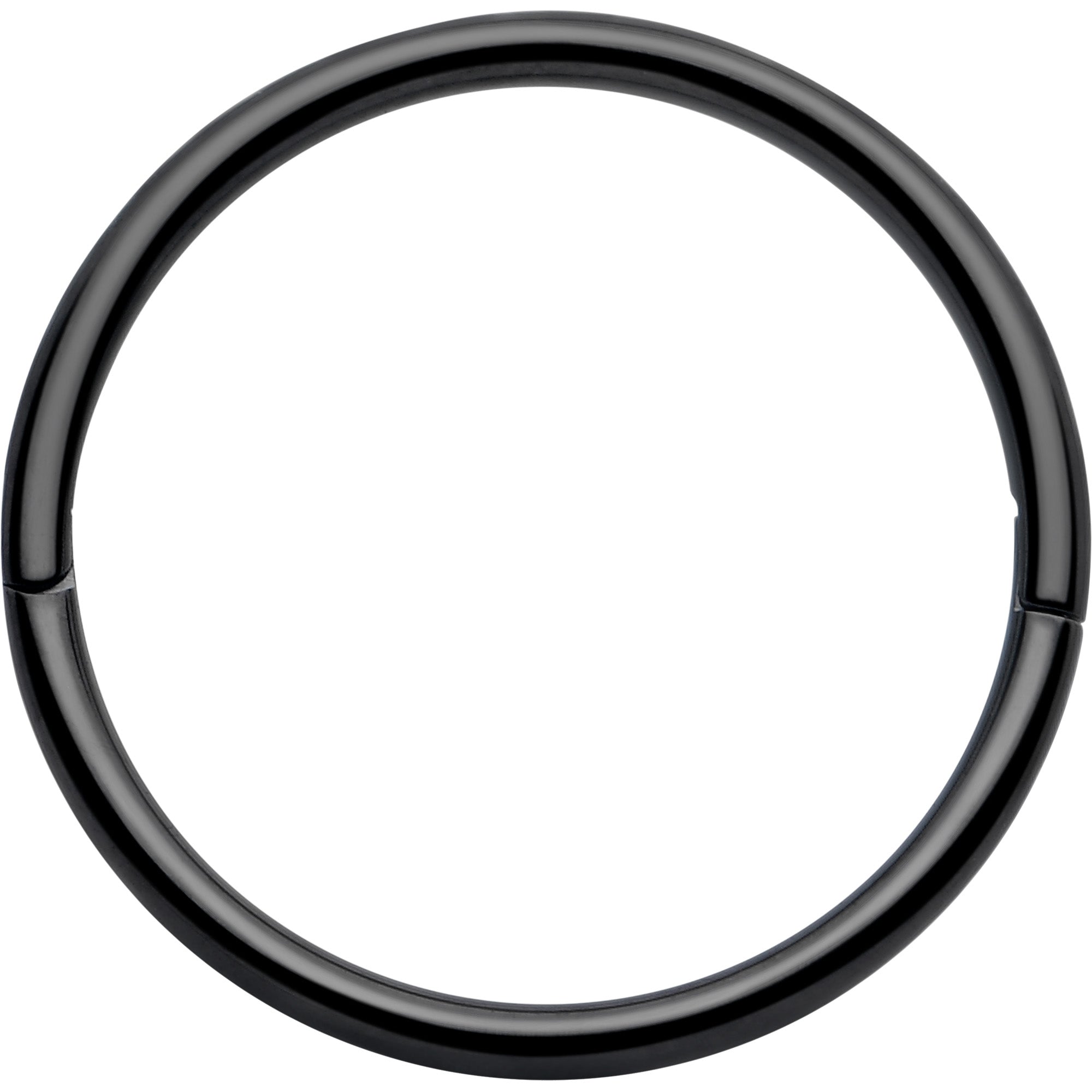 Anillo de segmento articulado de medio cierre de titanio de grado de implante de 20G