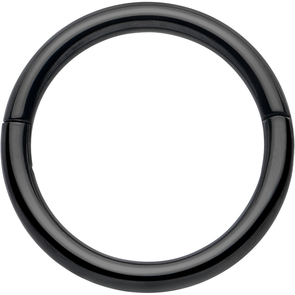 Anillo de segmento articulado de medio cierre de titanio de grado de implante de 20G