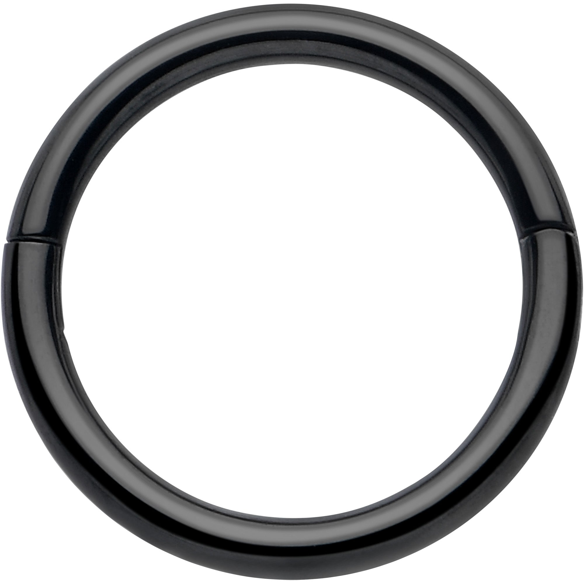 Anillo de segmento articulado de medio cierre de titanio de grado de implante de 20G
