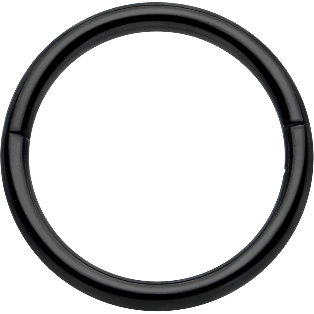 Anillo de segmento articulado de medio cierre de titanio de grado de implante de 20G