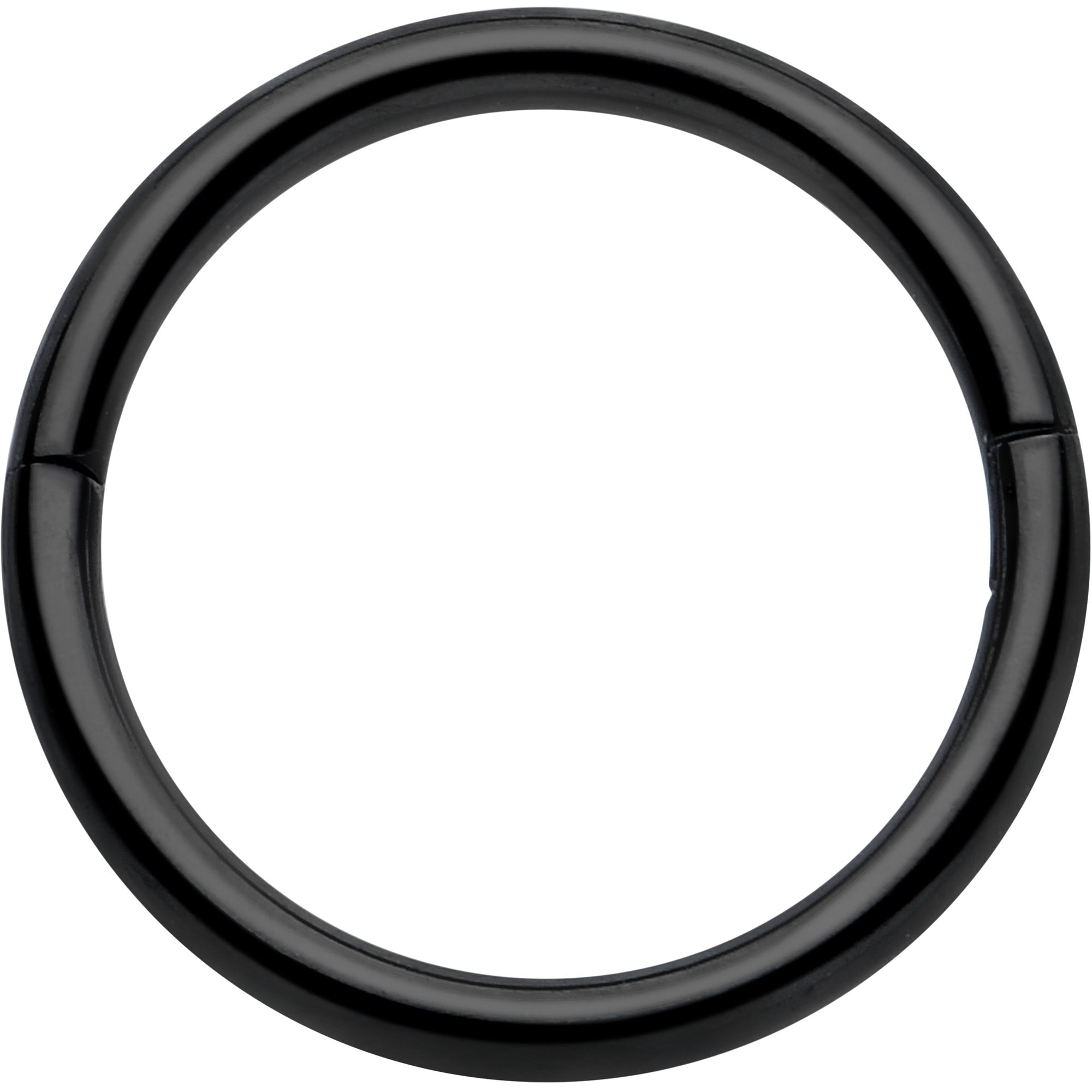 Anillo de segmento articulado de medio cierre de titanio de grado de implante de 20G