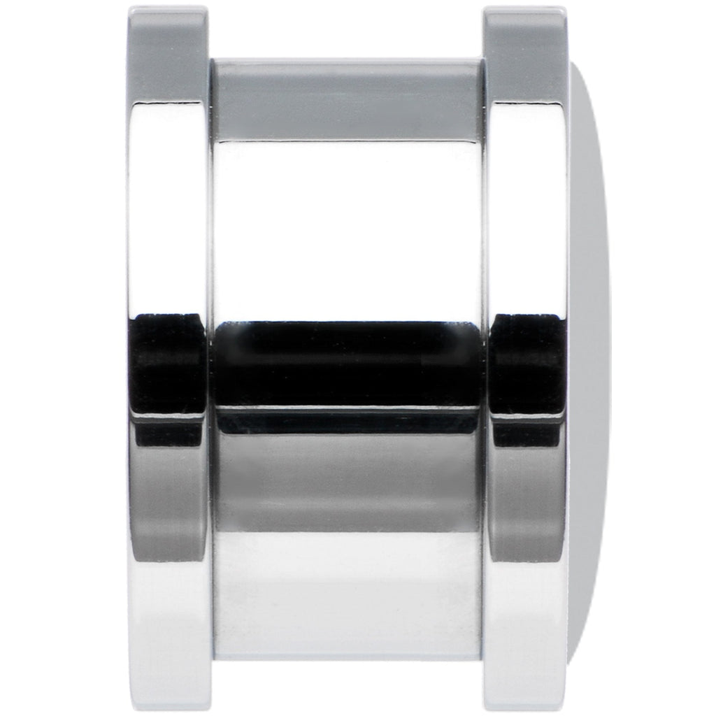 Black White Tiger Eyes Steel Screw Fit Plug Set 1/2