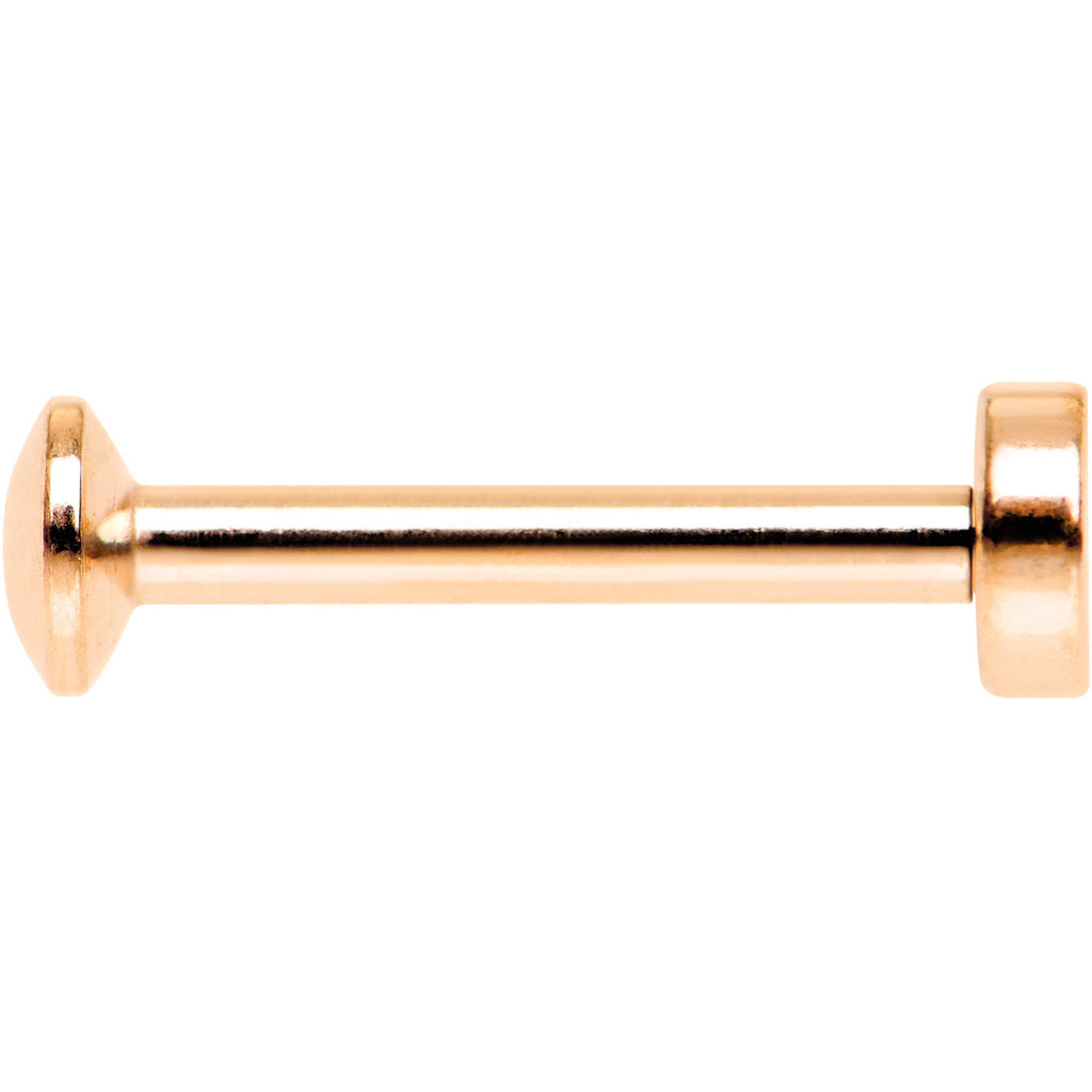 5/16 Oro Rosa IP Círculo de 3mm Rosca Interna Daith Cartílago Tragus