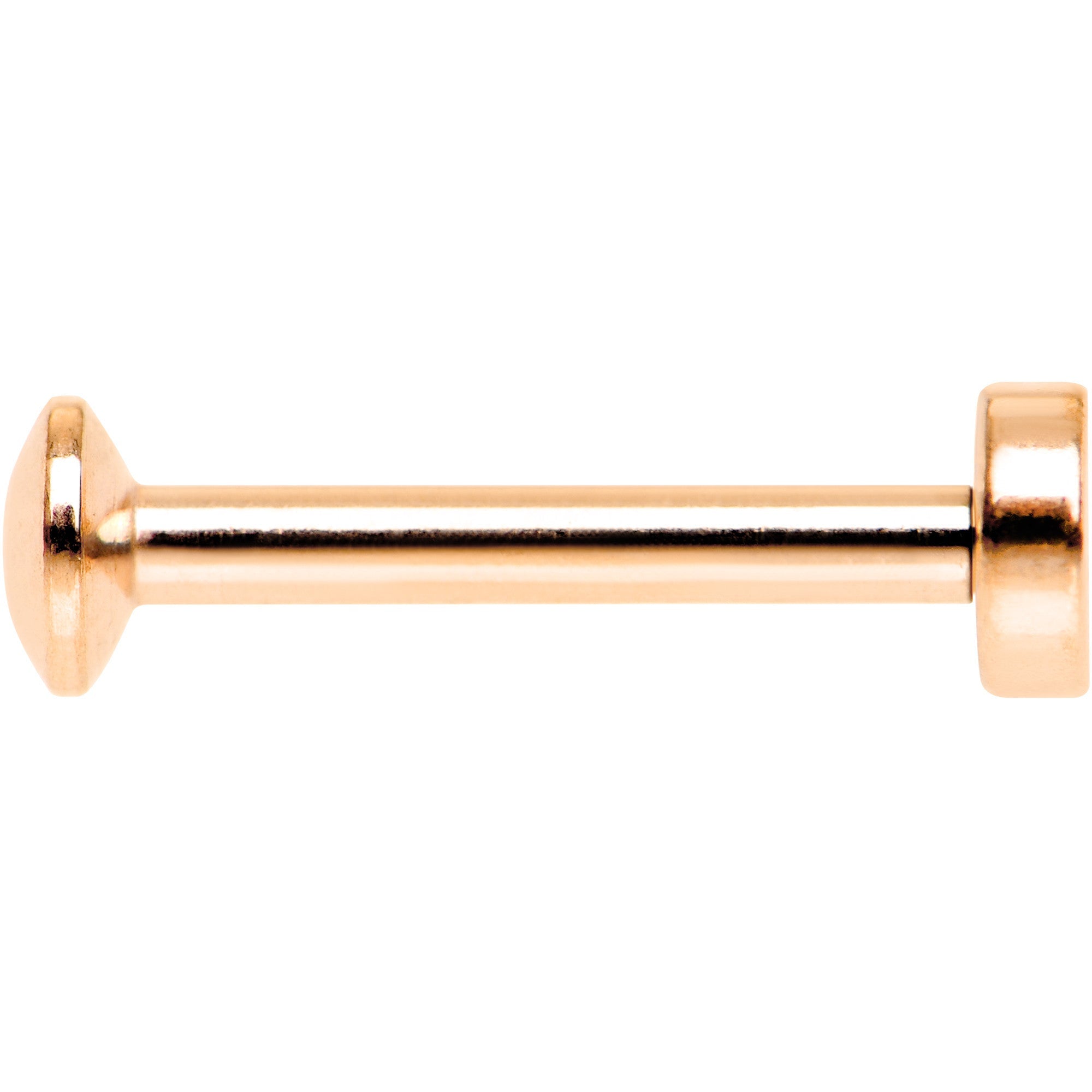 5/16 Oro Rosa IP Círculo de 3mm Rosca Interna Daith Cartílago Tragus