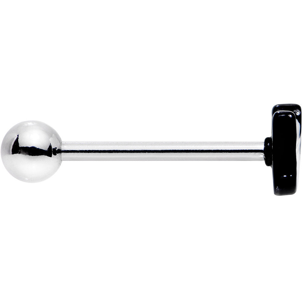 Officially Licensed Hello Kitty Cat Purple Bow Barbell Tongue Ring