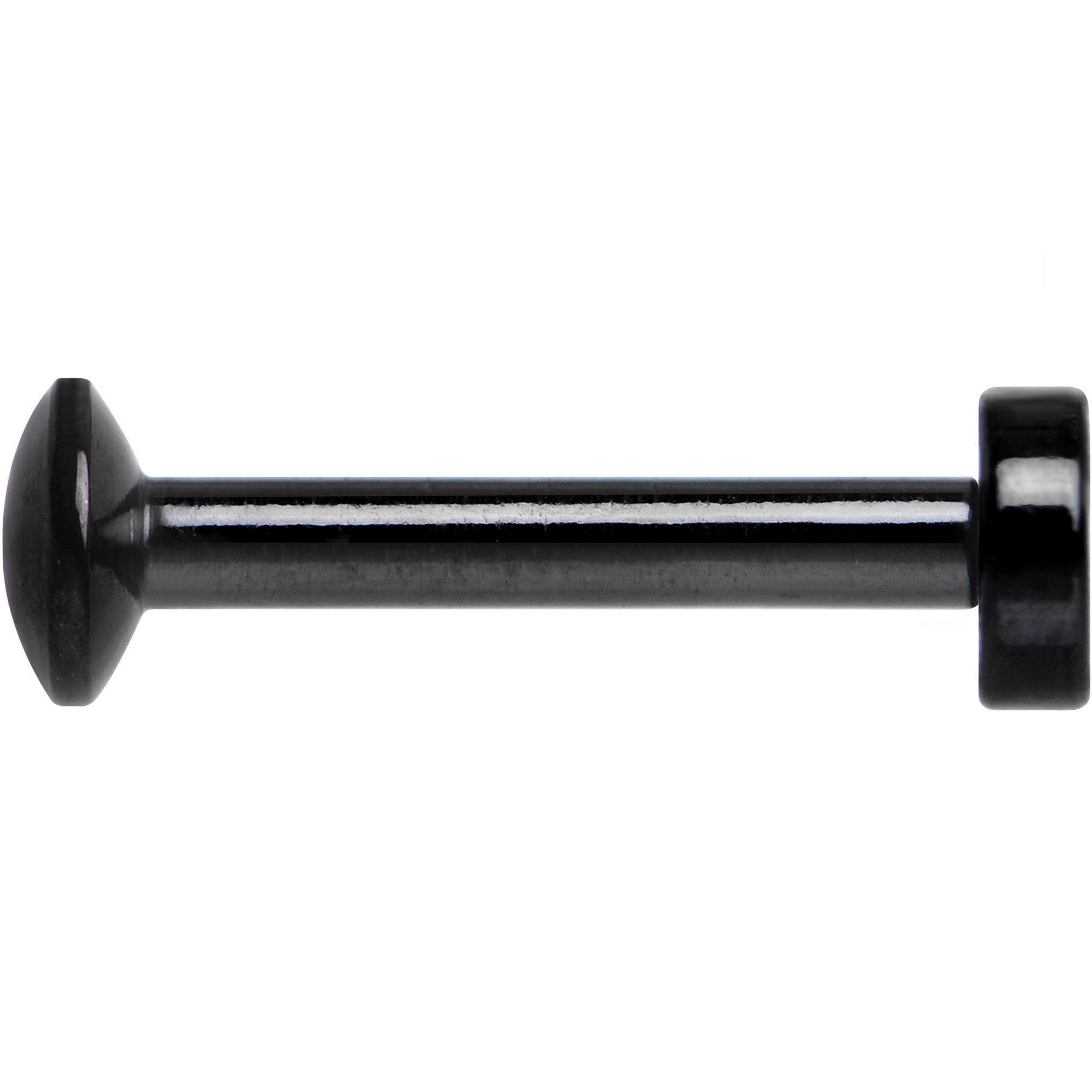 5/16 Negro IP 3mm Círculo Rosca Interna Daith Cartílago Tragus