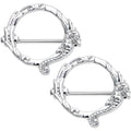 9/16 Frolicking Seahorse Nipple Shield Set